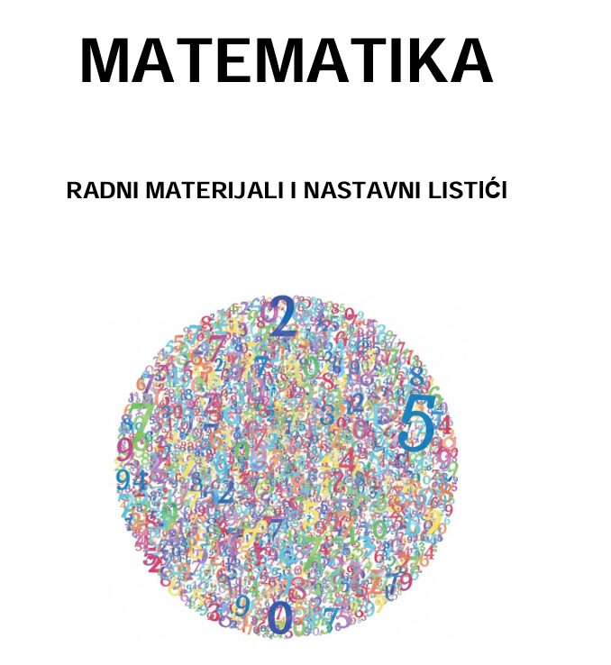 Radni materijali i nastavni listići – Matematika