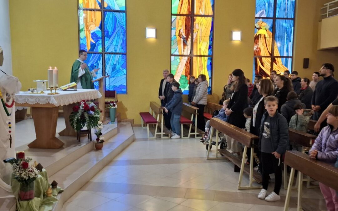 Blagoslov nove školske godine pri Centru Ivan Štark