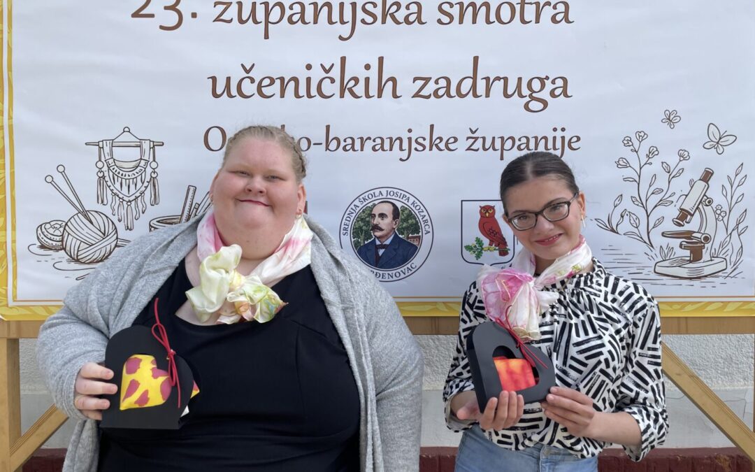 3. mjesto na 23. županijskoj smotri učeničkih zadruga Osječko-baranjske županije