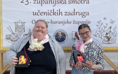 3. mjesto na 23. županijskoj smotri učeničkih zadruga Osječko-baranjske županije